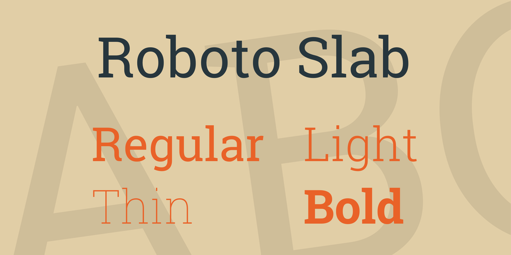 Roboto Slab