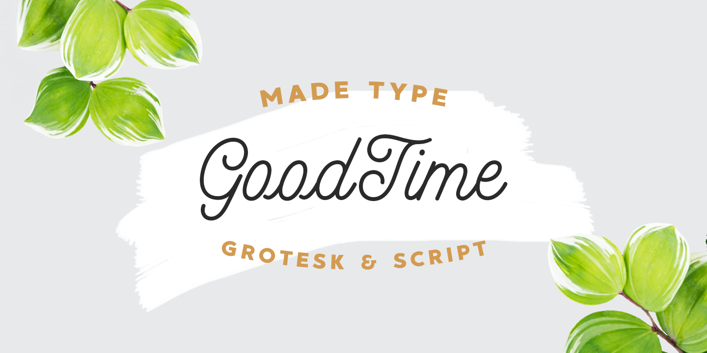 Шрифт MADE GoodTime