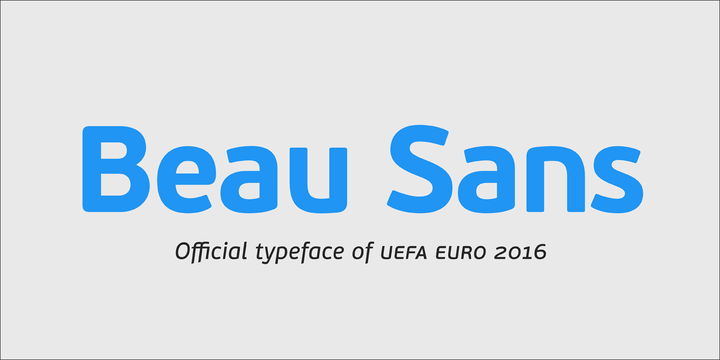 Шрифт PF Beau Sans Pro
