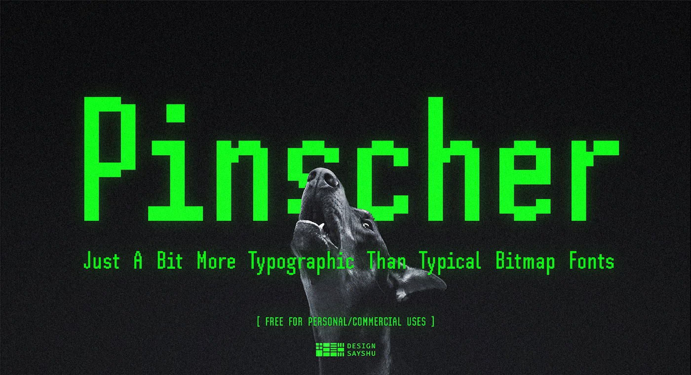 Шрифт SH Pinscher 