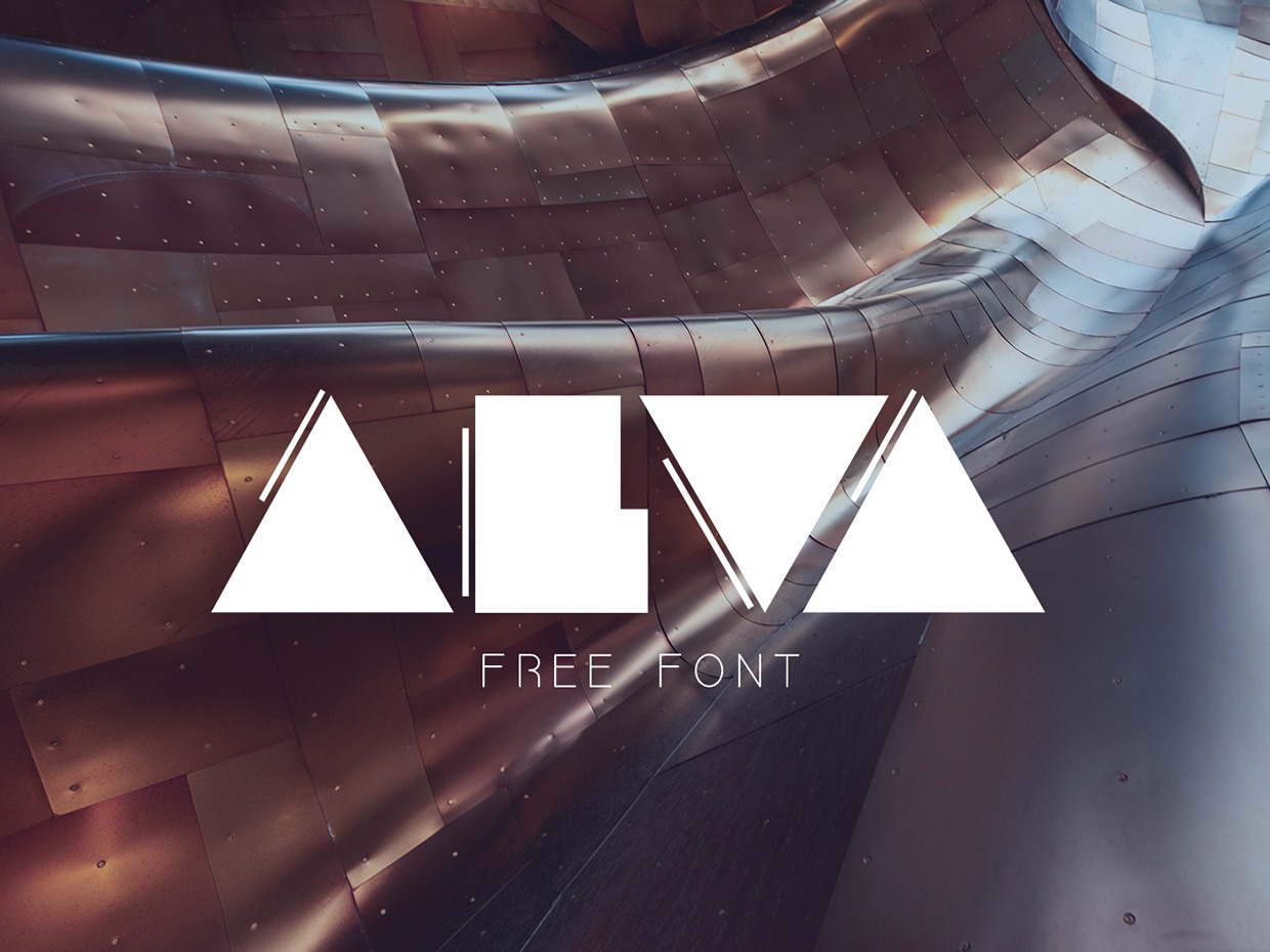 Шрифт Alva