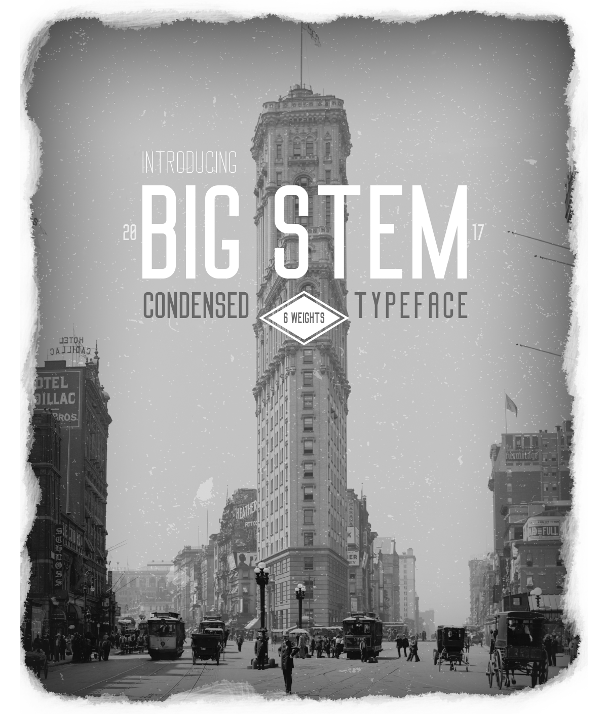 Шрифт Big Stem
