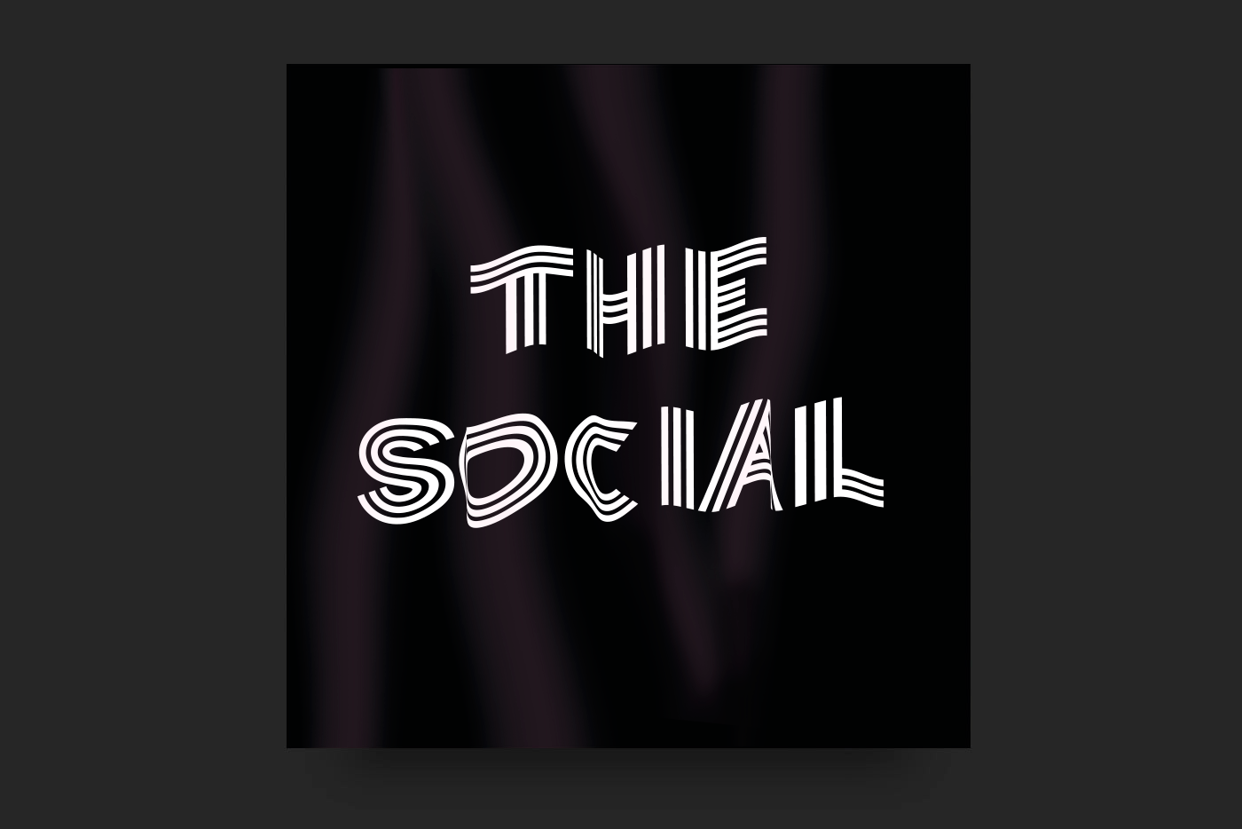 Шрифт The Social 