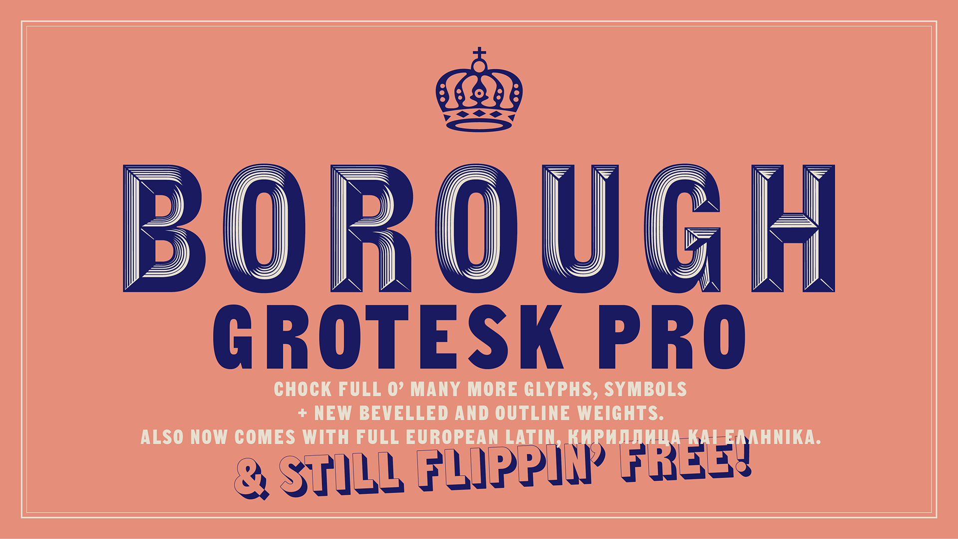 Шрифт Borough Grotesk Pro