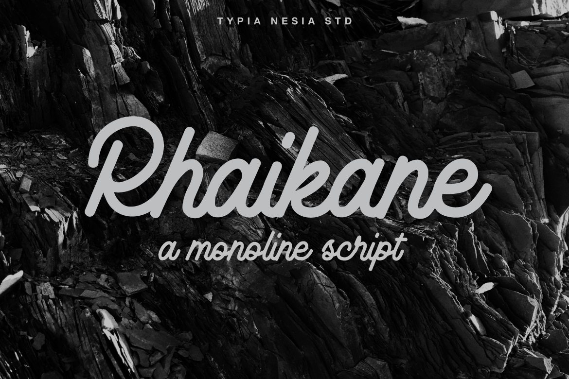 Шрифт Rhaikane