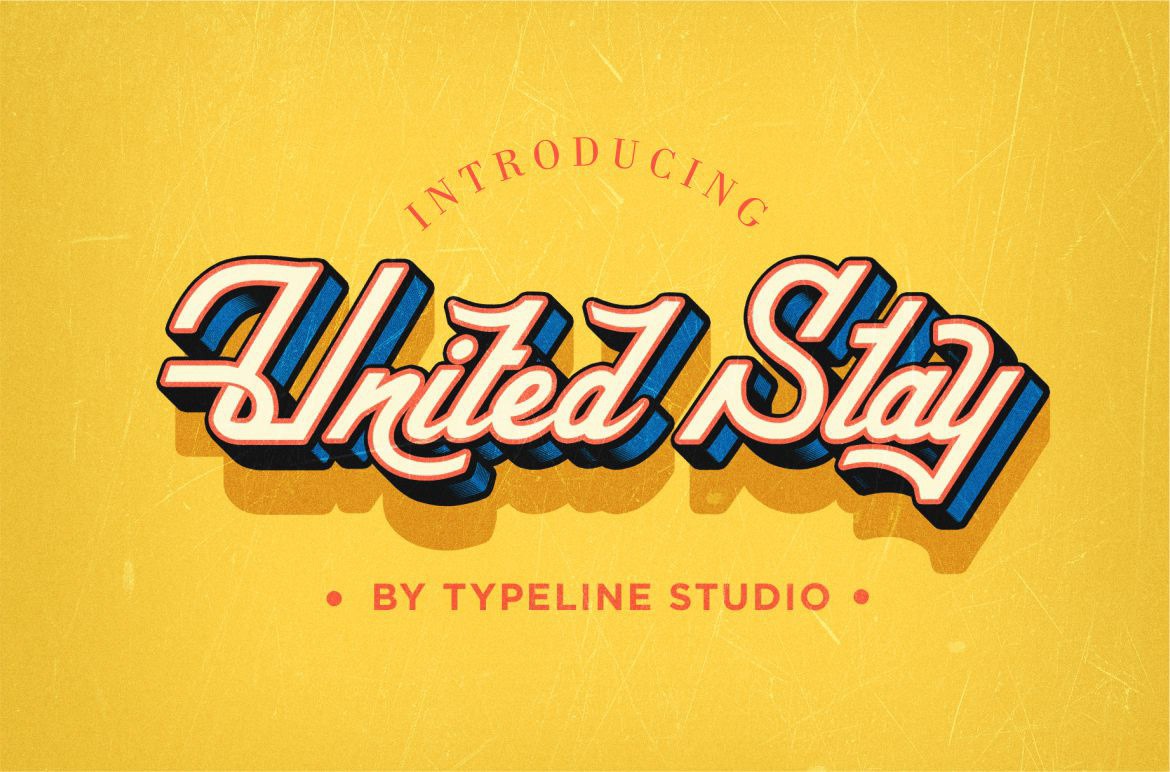 Шрифт United Stay