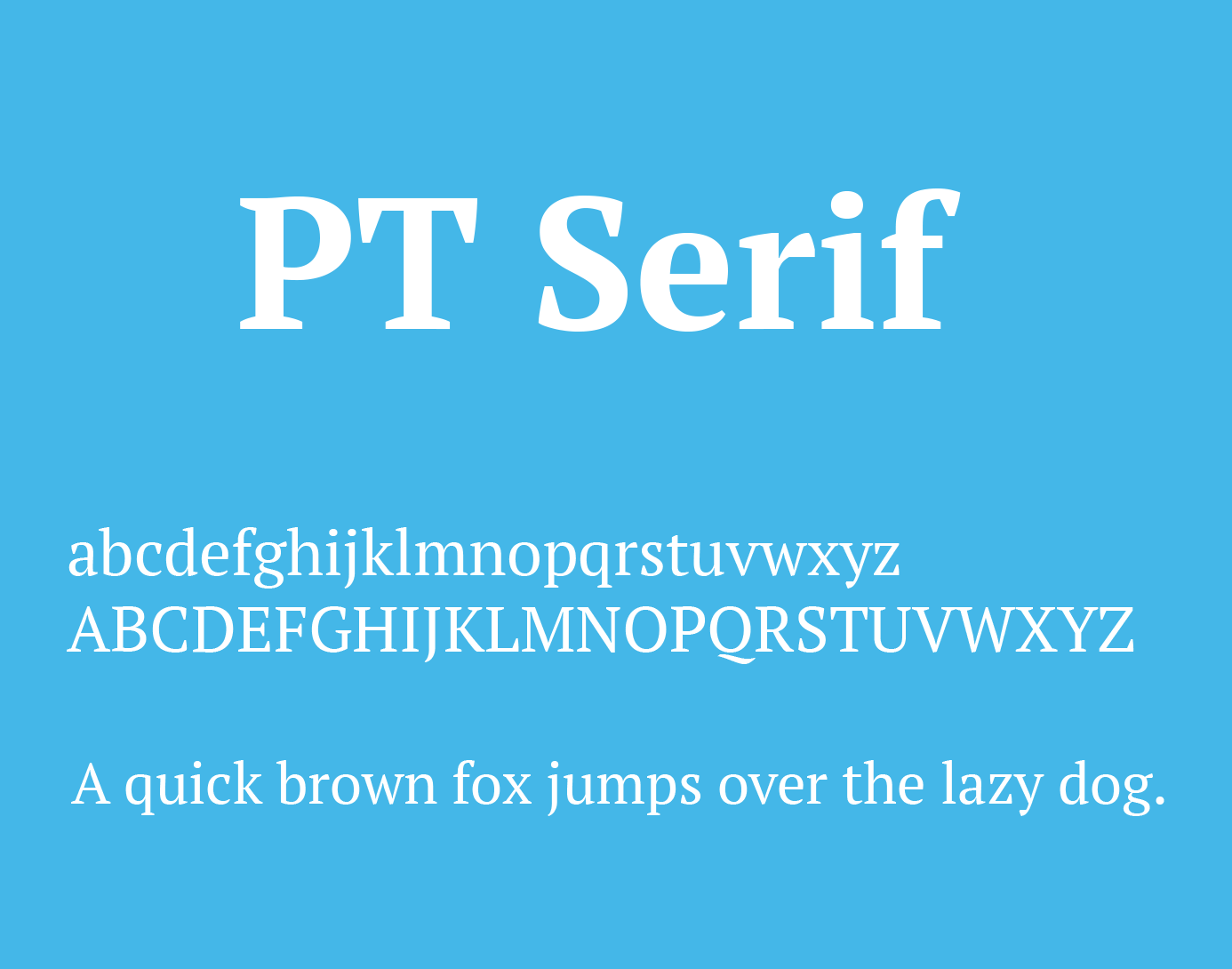 PT Serif