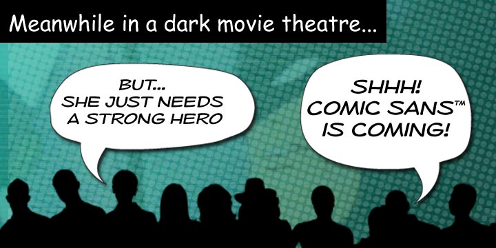 Шрифт Comic Sans MS