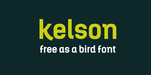 Шрифт Kelson Sans