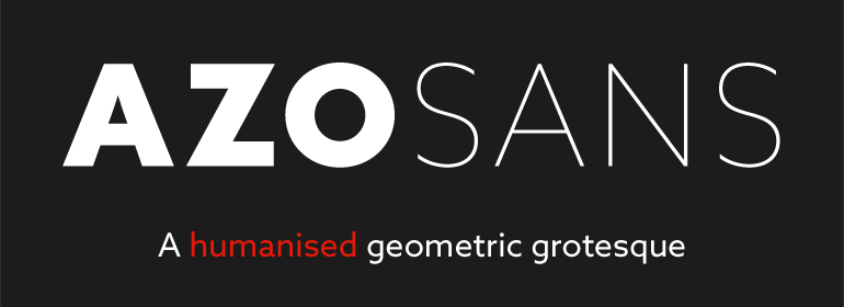 Шрифт Azo Sans