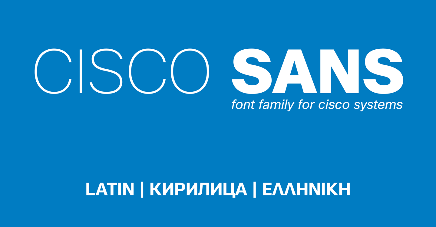 Cisco Sans