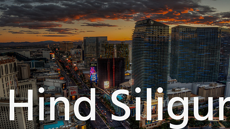 Шрифт Hind Siliguri