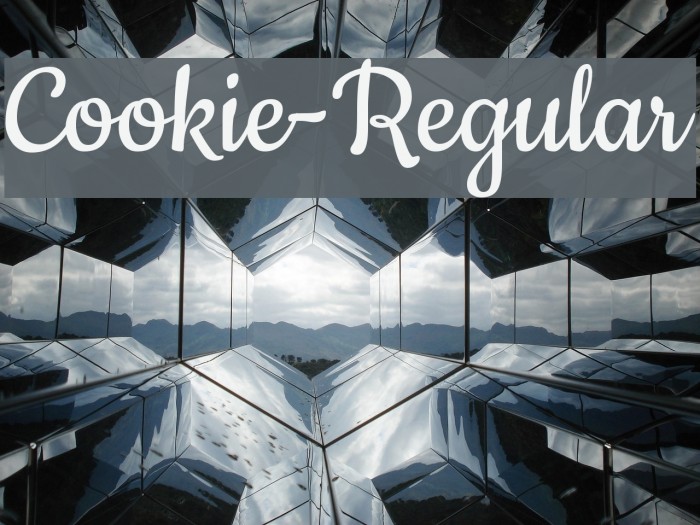 Шрифт Cookie
