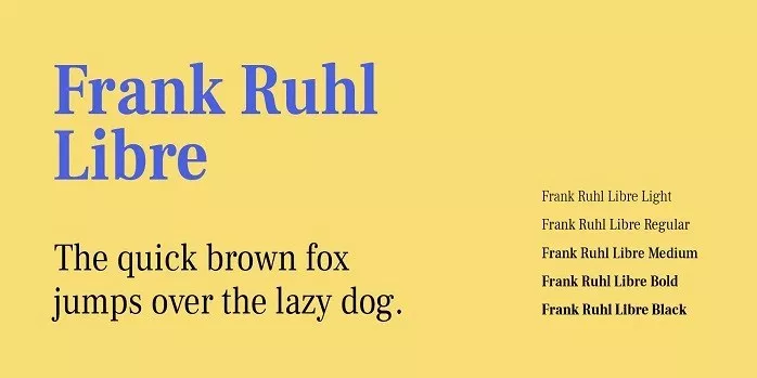 Frank Ruhl Libre