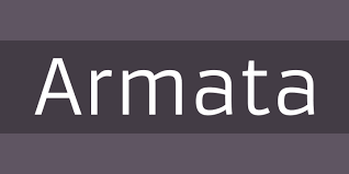Шрифт Armata
