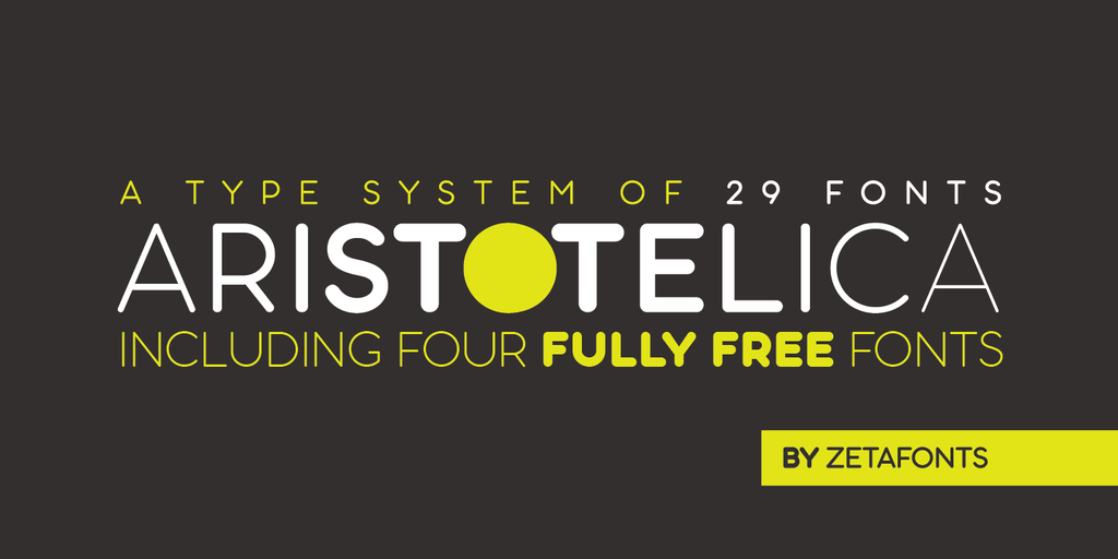 Шрифт Aristotelica Display