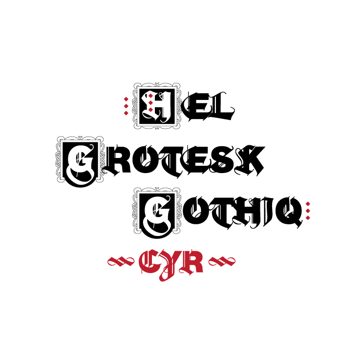 Шрифт Hel Grotesk Gothiq