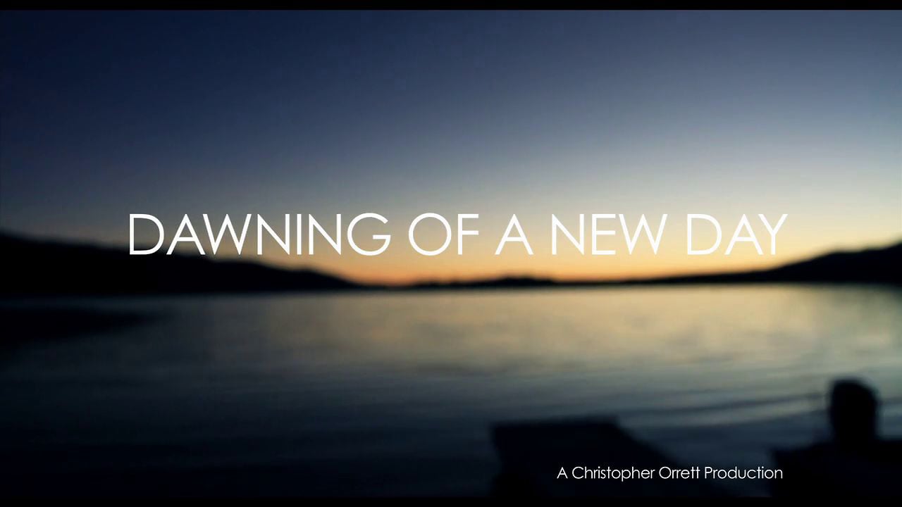 Шрифт Dawning of a New Day