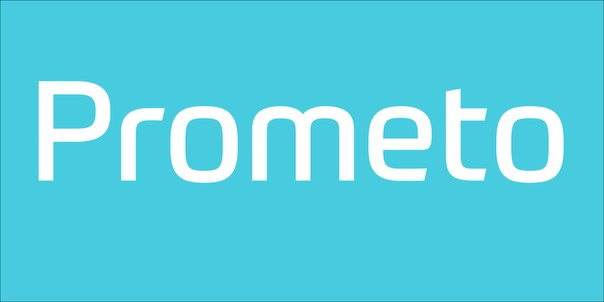 Шрифт Prometo 