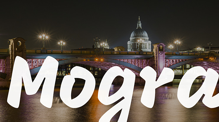 Шрифт Mogra
