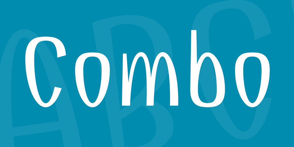 Шрифт Combo