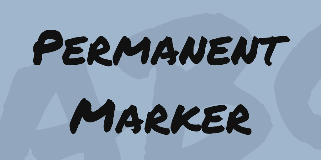 Шрифт Permanent Marker