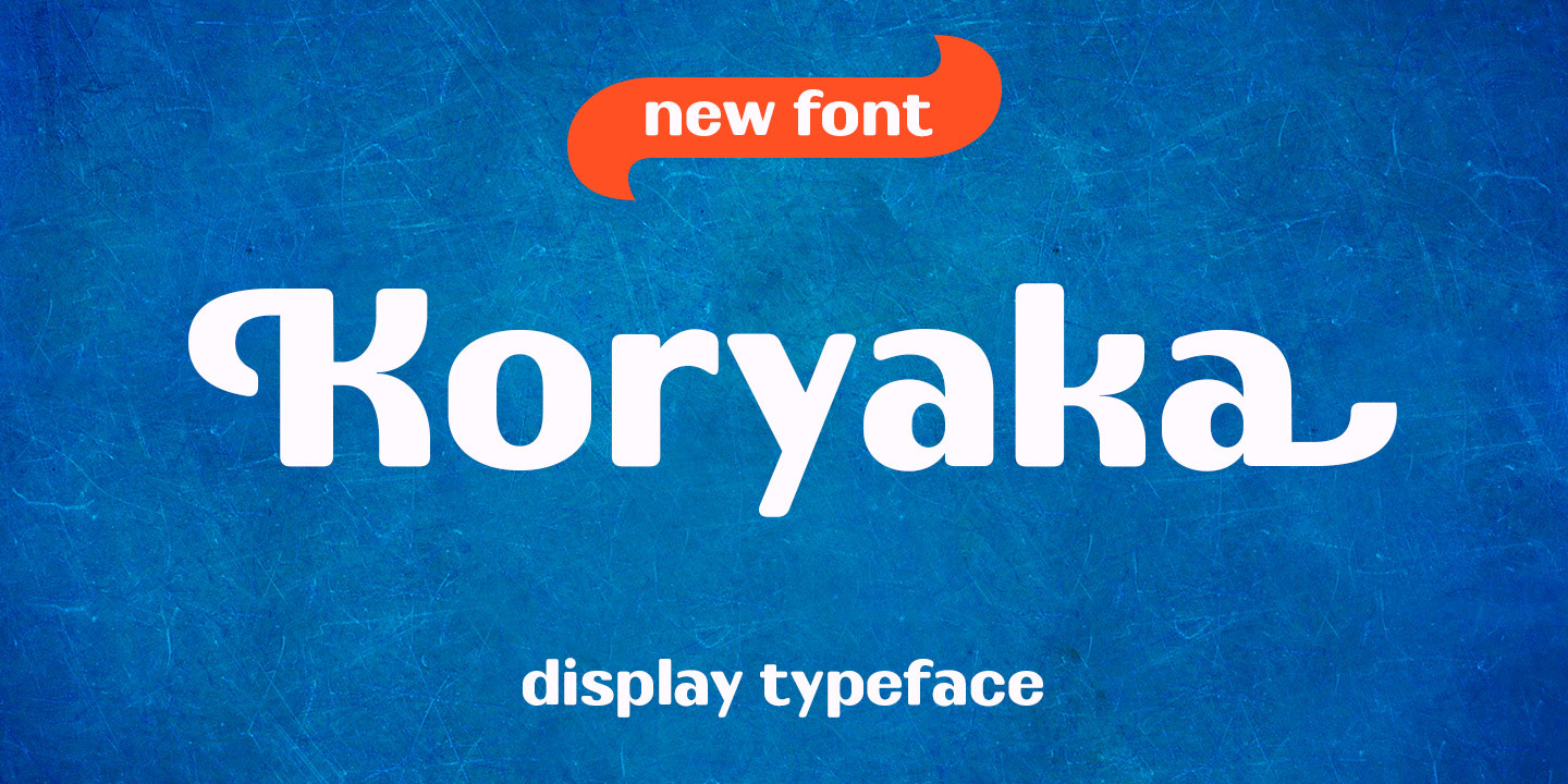 Шрифт Koryaka Free Rounded