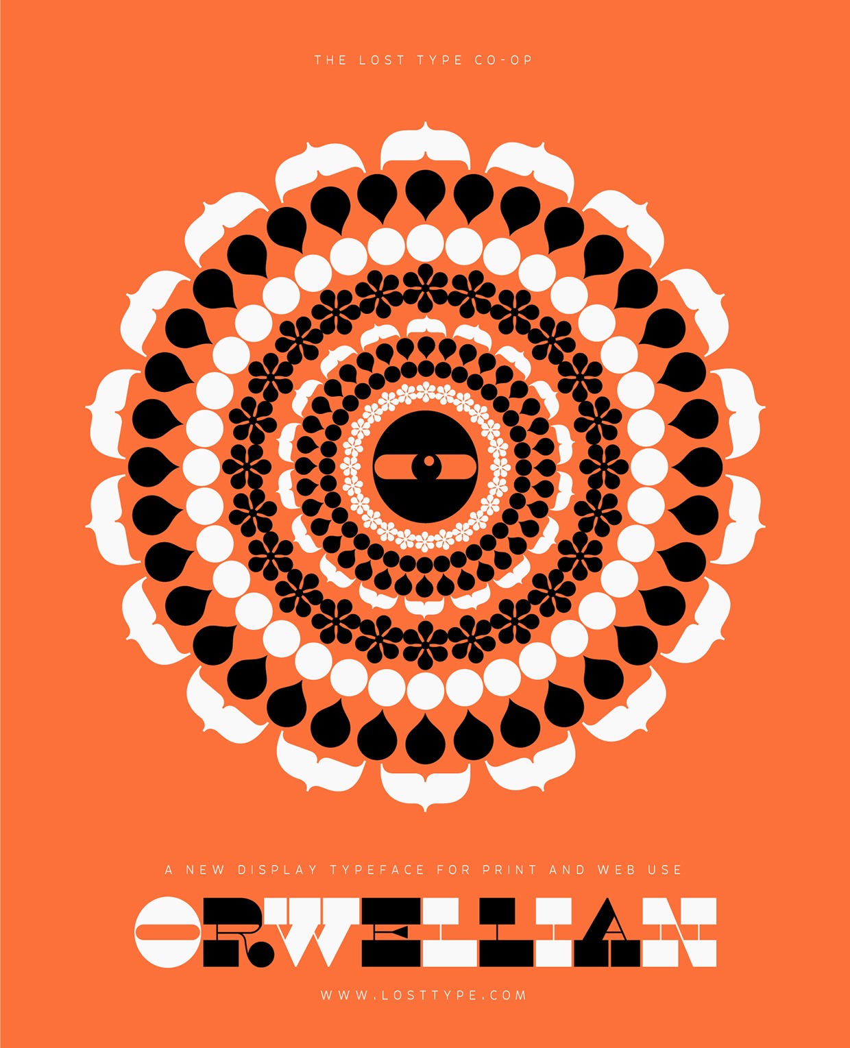 Шрифт Orwellian