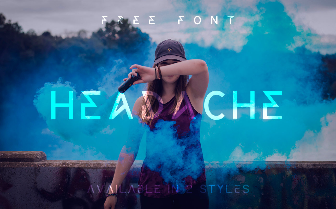 Шрифт Headache