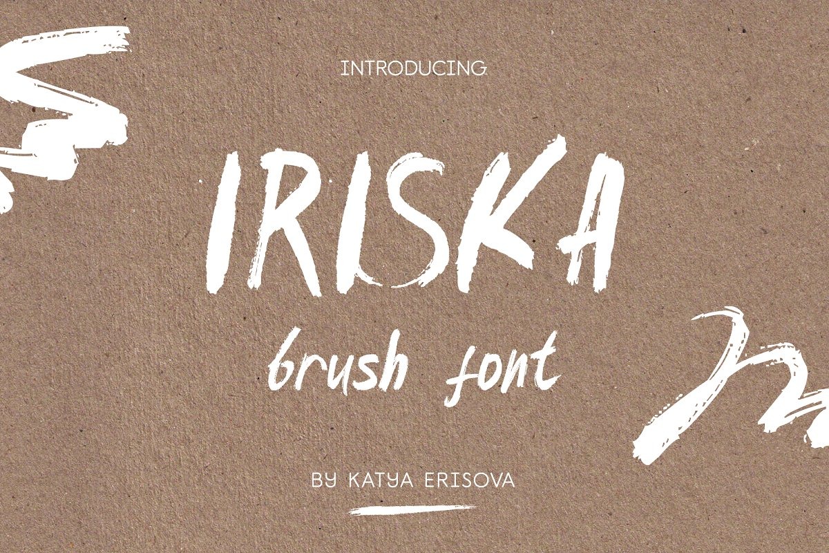 Шрифт Iriska Brush