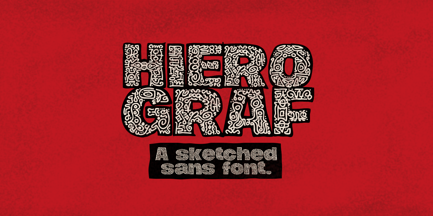 Шрифт Hierograf