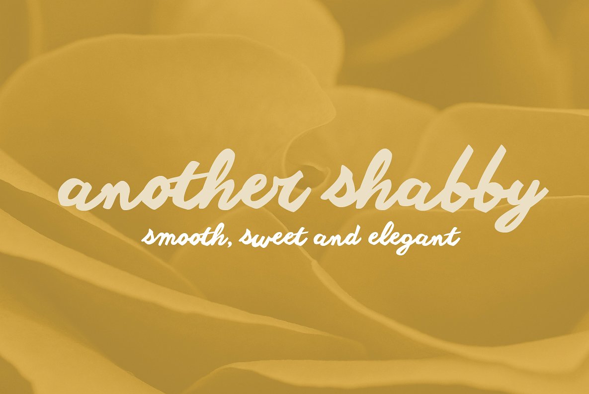 Шрифт Another shabby