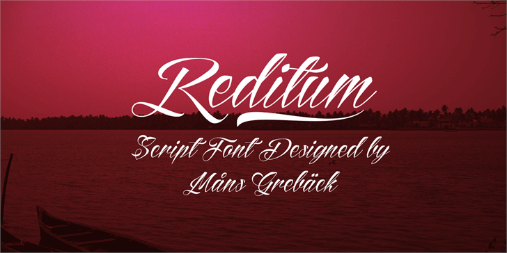 Шрифт Reditum