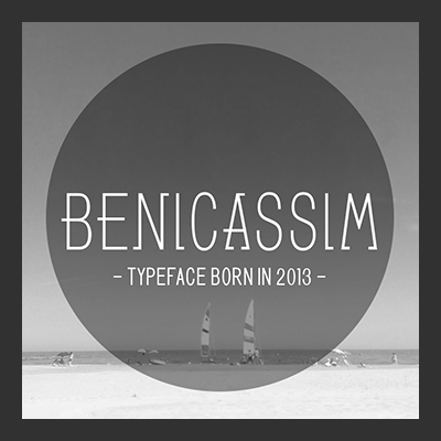 Шрифт GL Benicassim