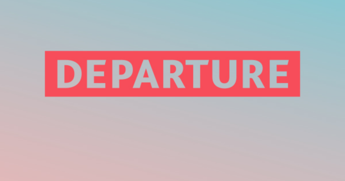 Шрифт ALS Departure