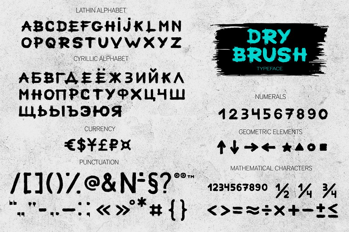 Dry brush