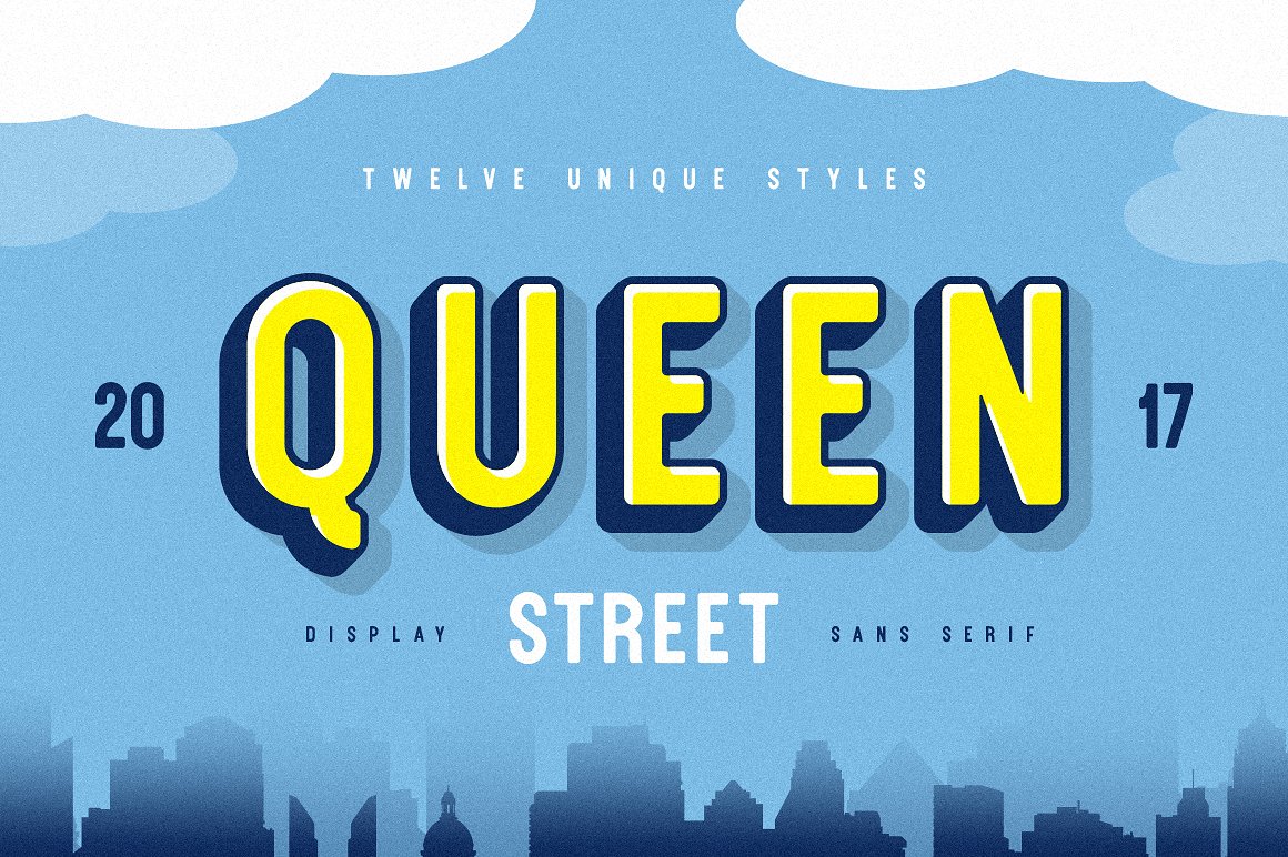 Шрифт Queen Street