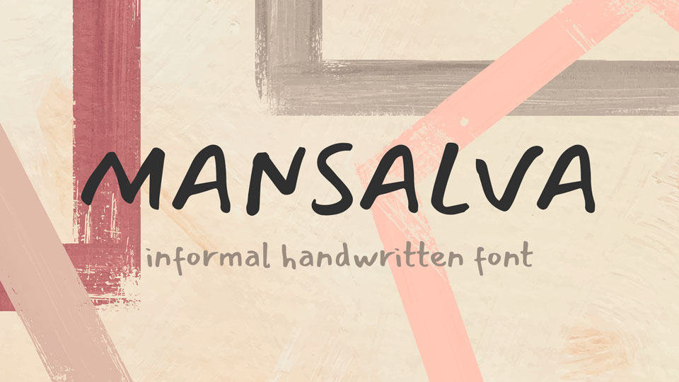 Шрифт Mansalva