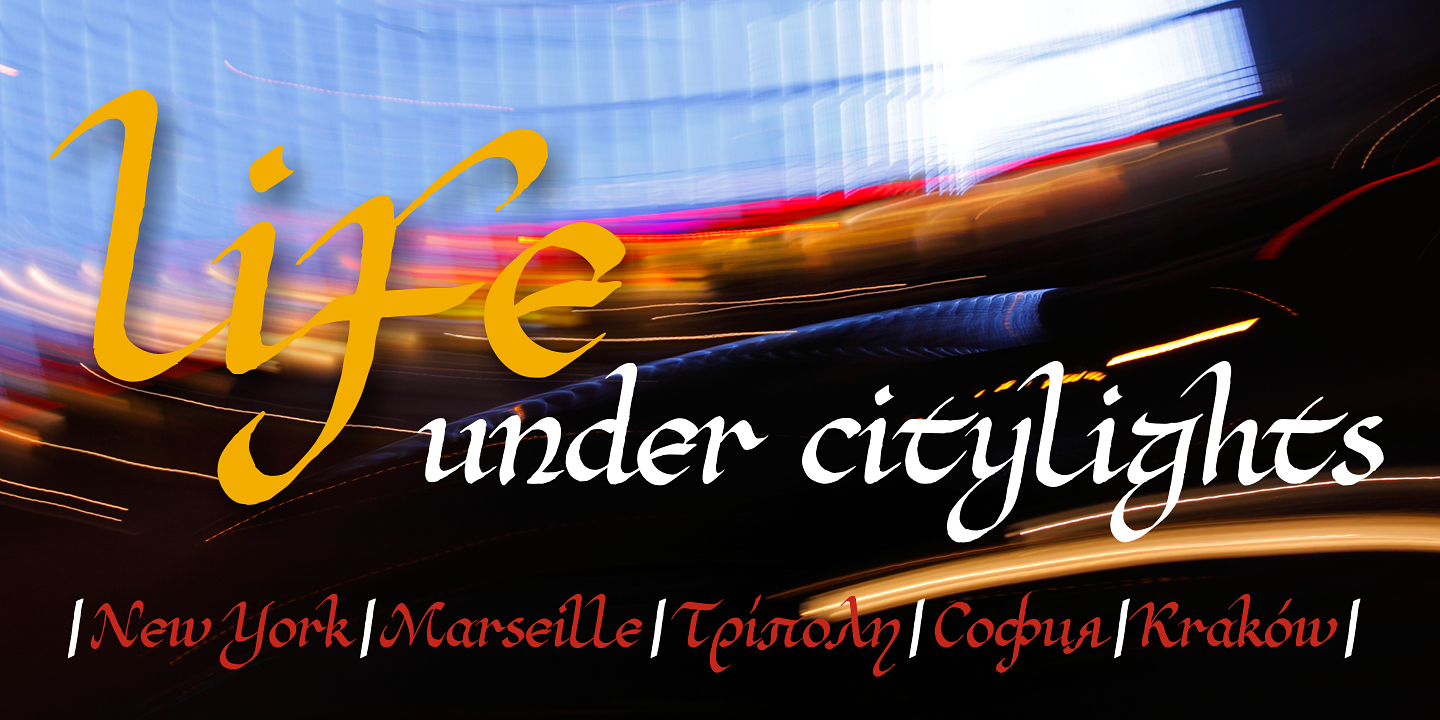 Шрифт Red Amaretto