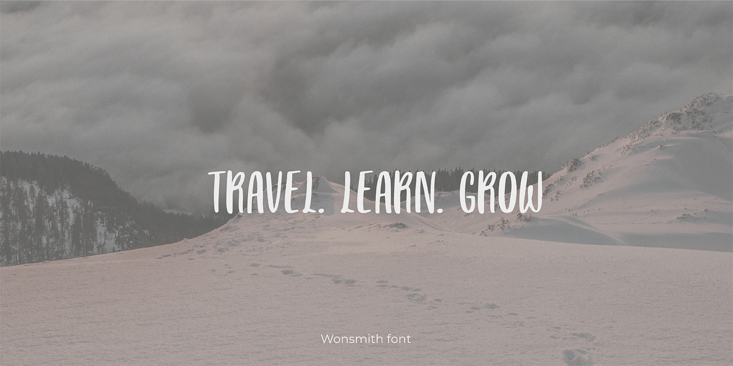 Шрифт Wonsmith