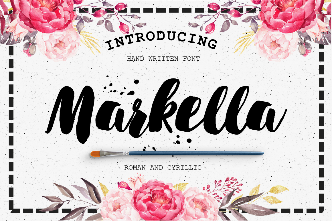 Шрифт Markella