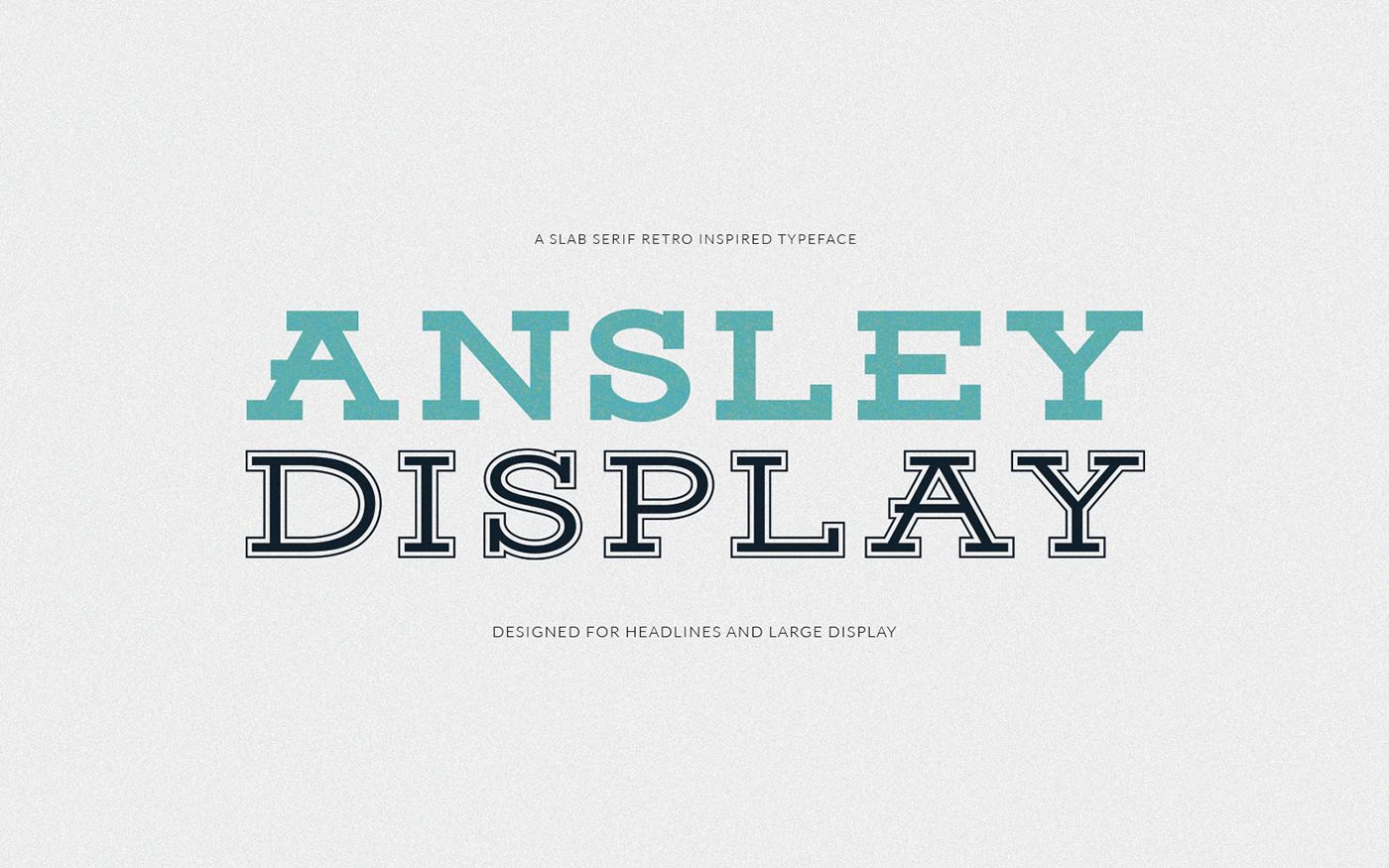 Шрифт Ansley Display