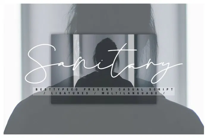 Шрифт Sanitary