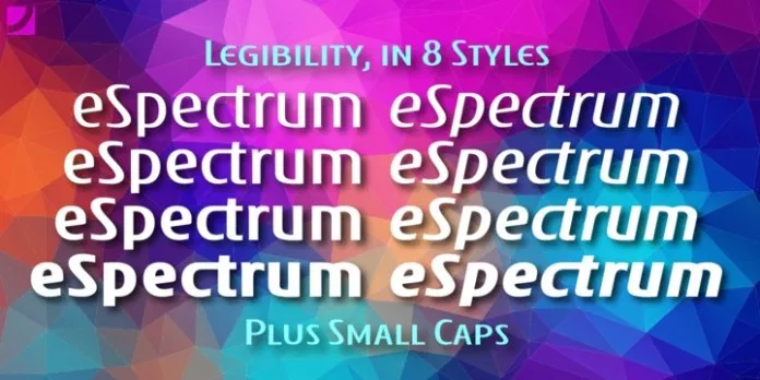 Шрифт eSpectrum