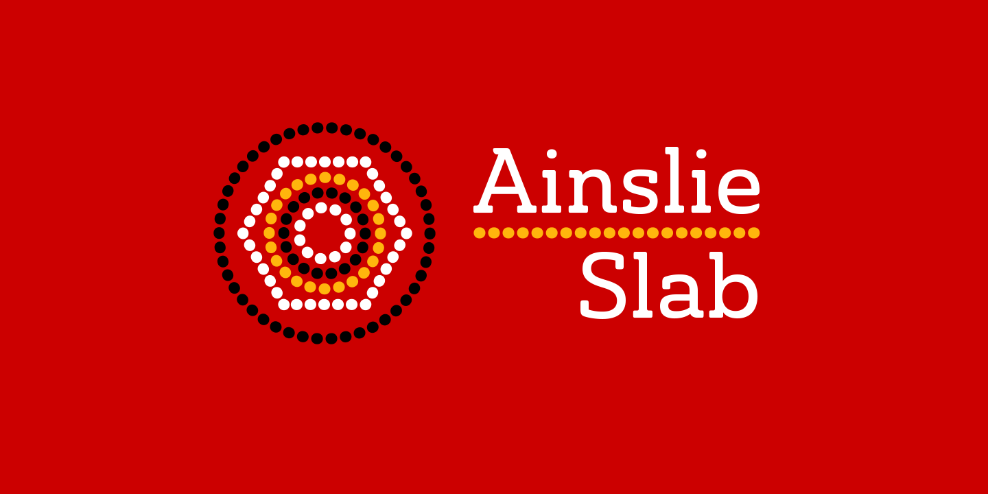 Шрифт Ainslie Slab