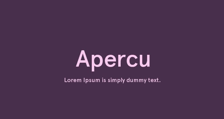 Apercu Condensed Pro