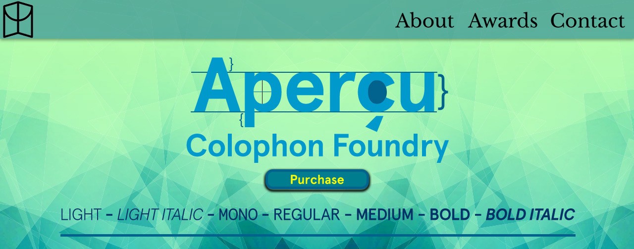 Шрифт Apercu Mono Pro