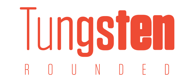 Шрифт Tungsten Rounded