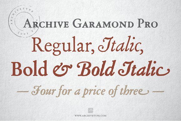 Archive Garamond
