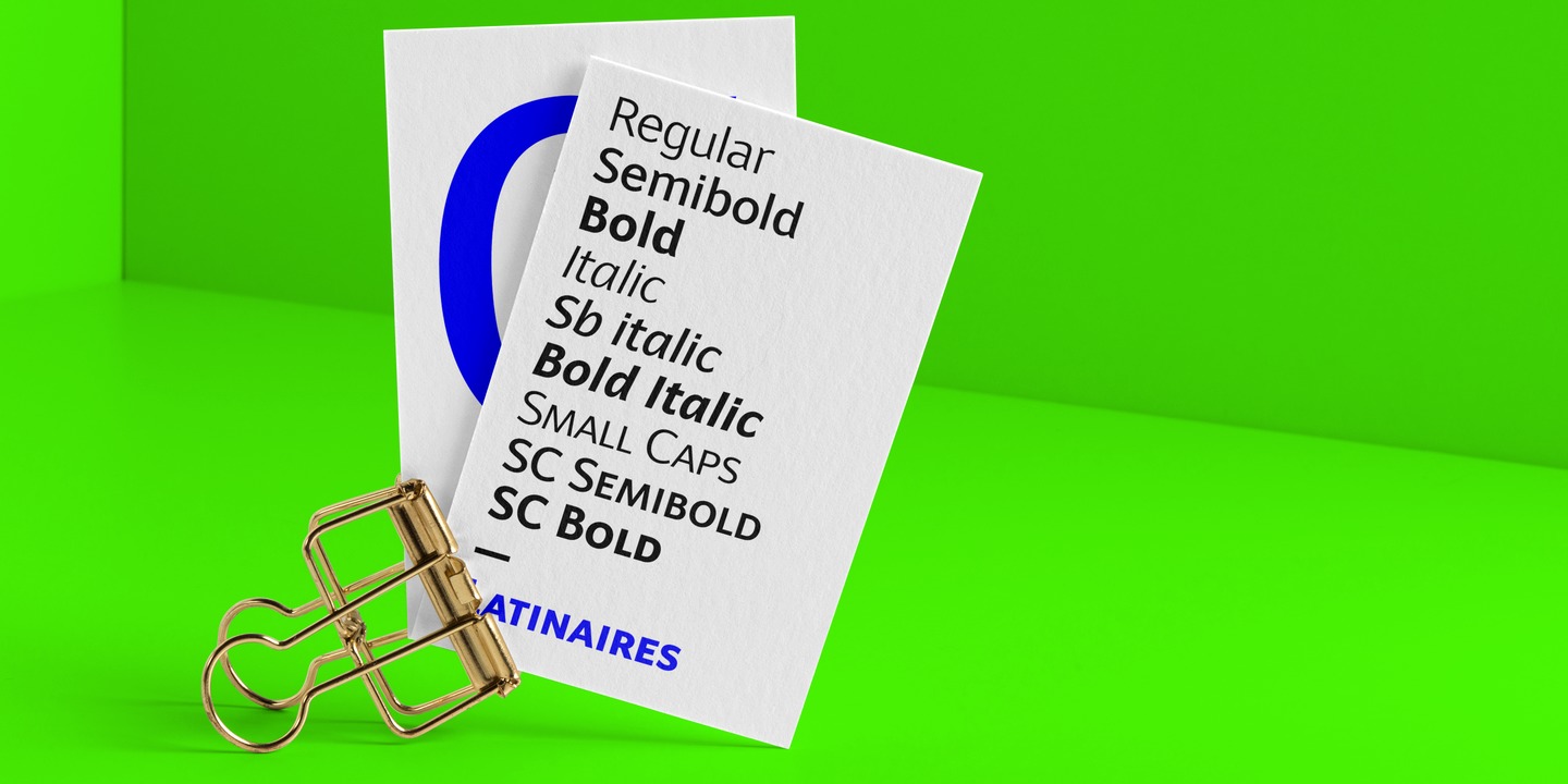 Шрифт Latinaires Pro